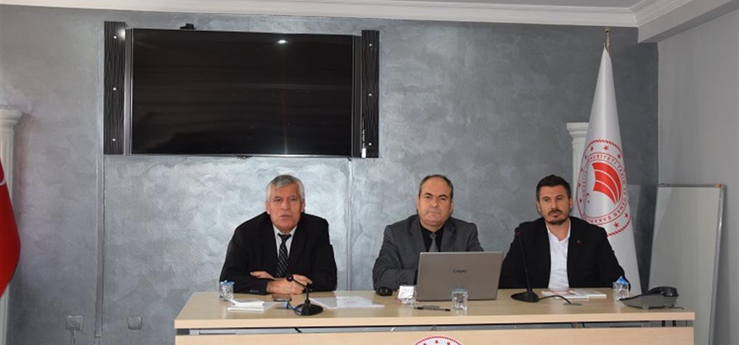 Tarım Sayımı Kapsamında Resen Kayıtlı Arazilerin Tespiti Toplantısı Yapıldı