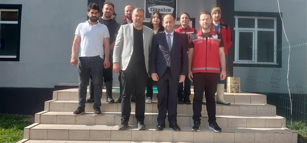 Çiğ Süt ve Süt Ürünleri Üretim Yerlerini İl Müdürümüz Ziyarette etti